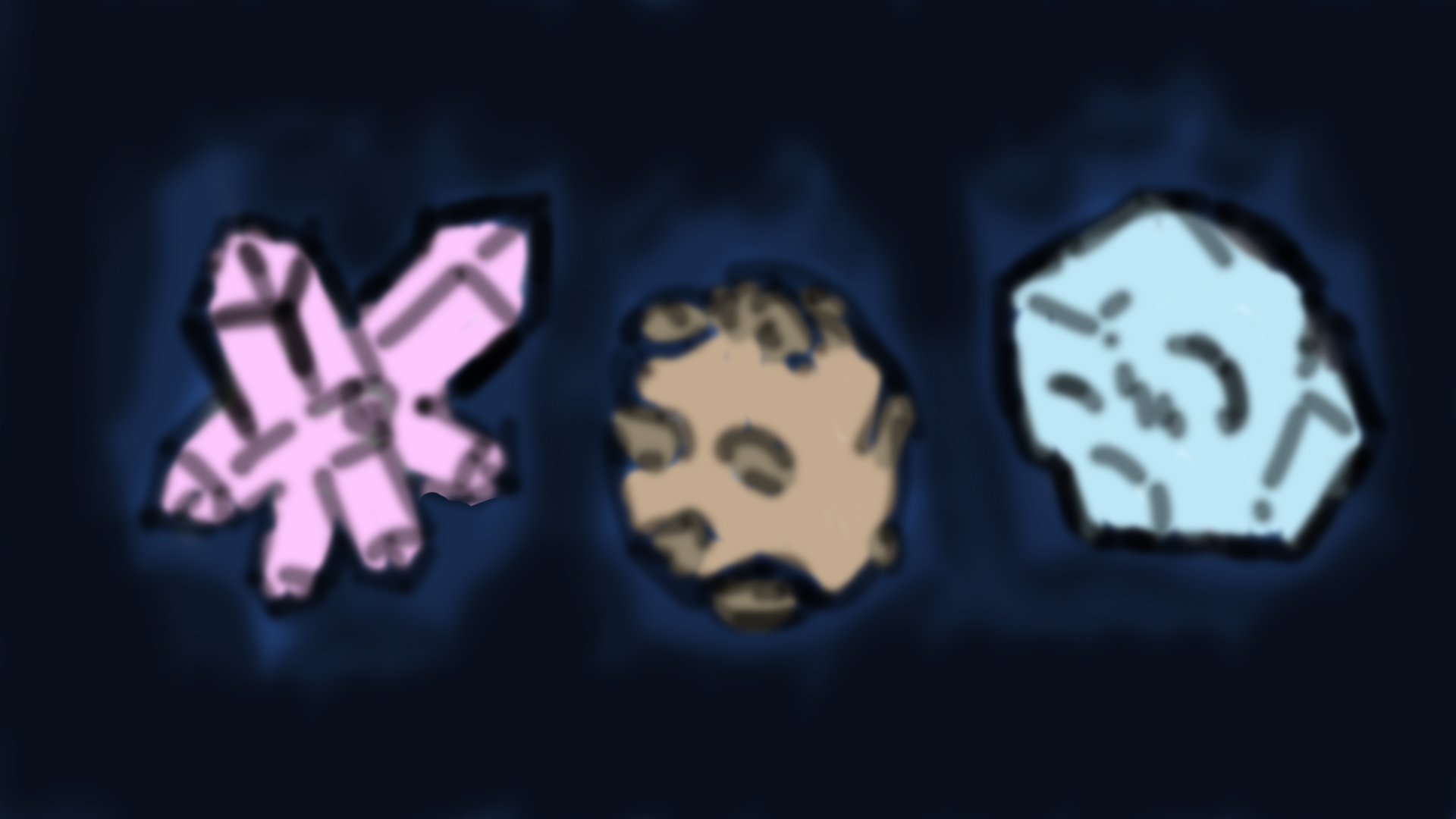 asteroids concept art